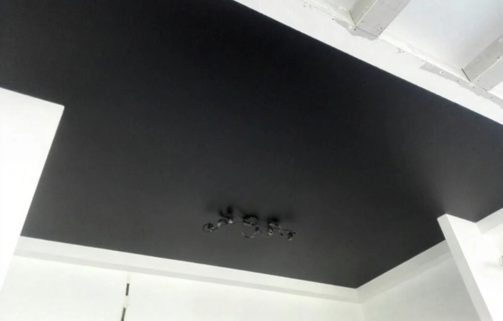 Черные натяжные потолки Потолки Всем