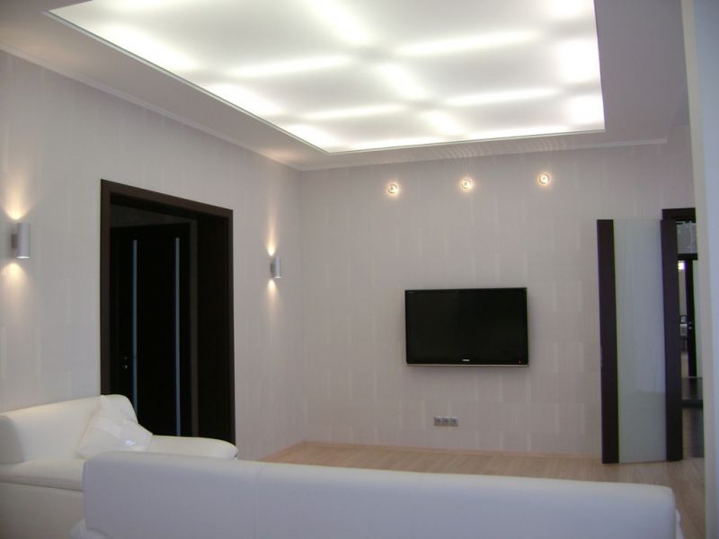 Полупрозрачные натяжные потолки Потолки Всем