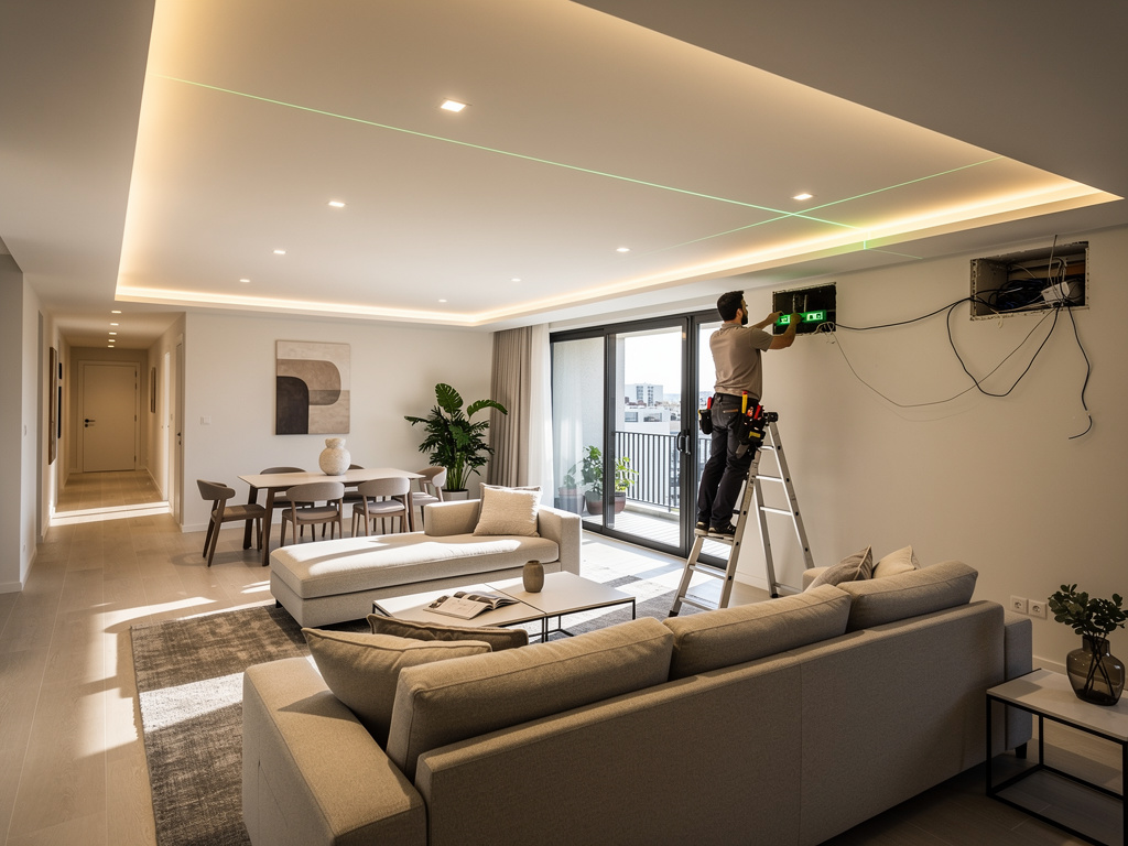 Натяжной потолок с точечными светильниками: схема, мощность и расстановка без ошибок и переплат Potolki-Vsem