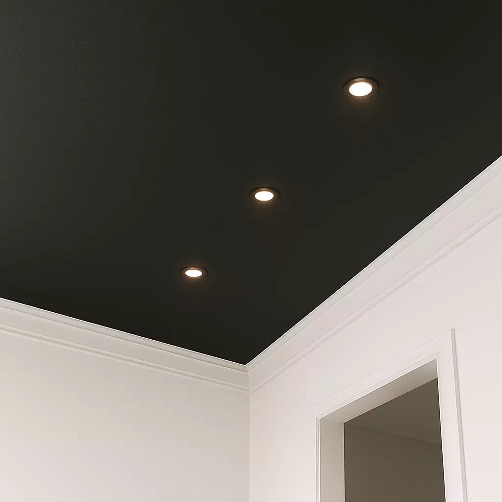 Черные натяжные потолки Потолки Всем