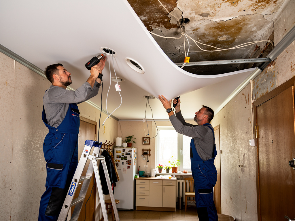 Натяжные потолки в маленьком городе: как не ошибиться с бригадой из СПб Potolki-Vsem