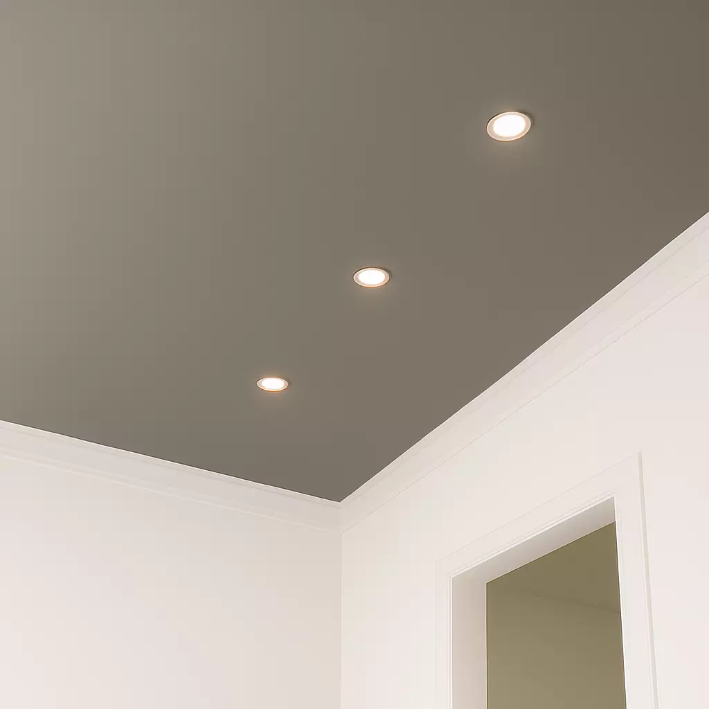 Серые натяжные потолки Потолки Всем