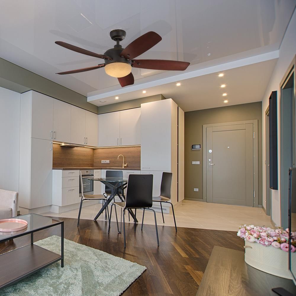 Натяжной потолок в квартиру-студию Потолки Всем