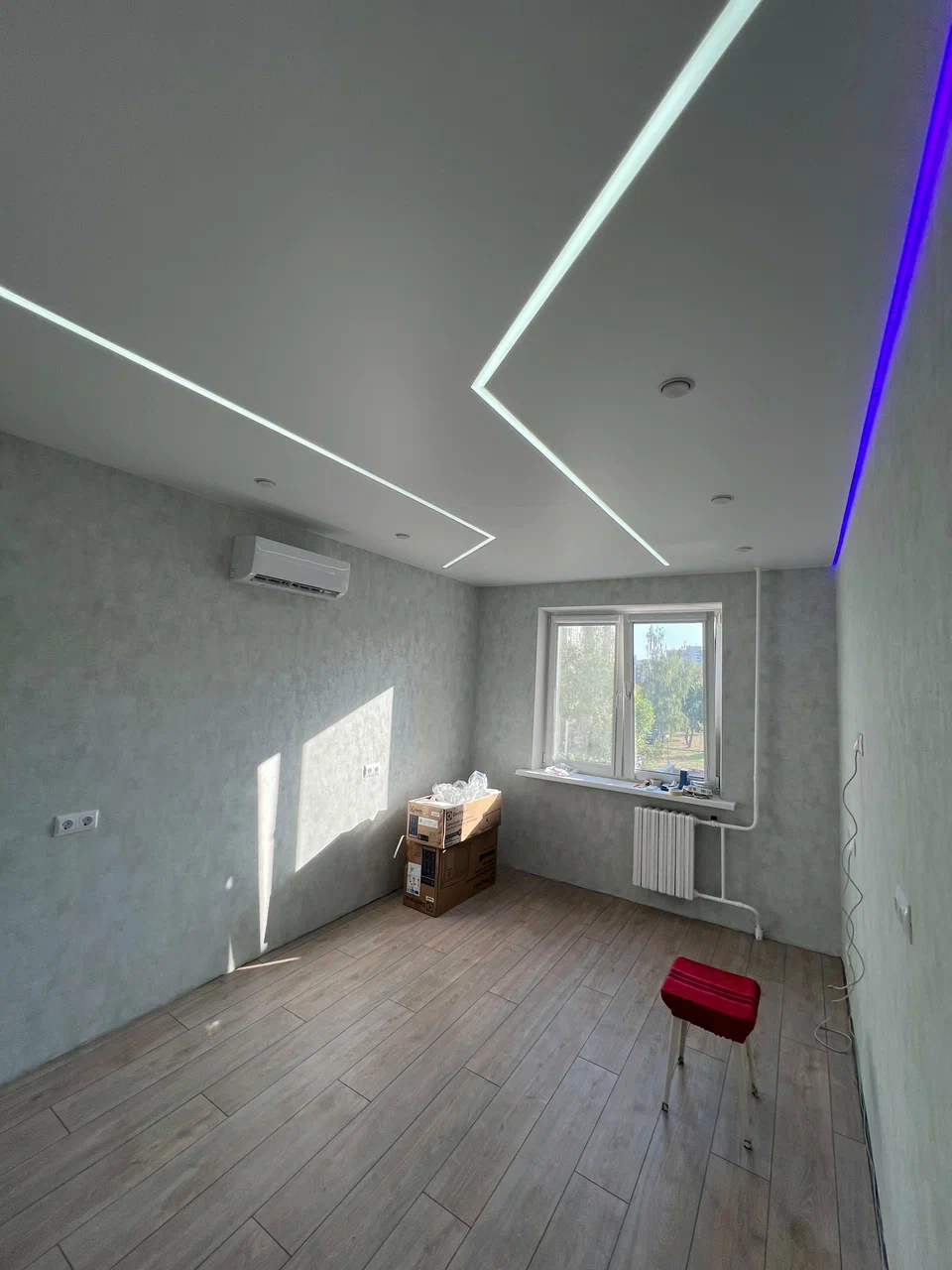 Натяжные потолки в двухкомнатную квартиру Потолки Всем