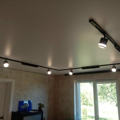 Натяжной потолок в однокомнатную квартиру Потолки Всем