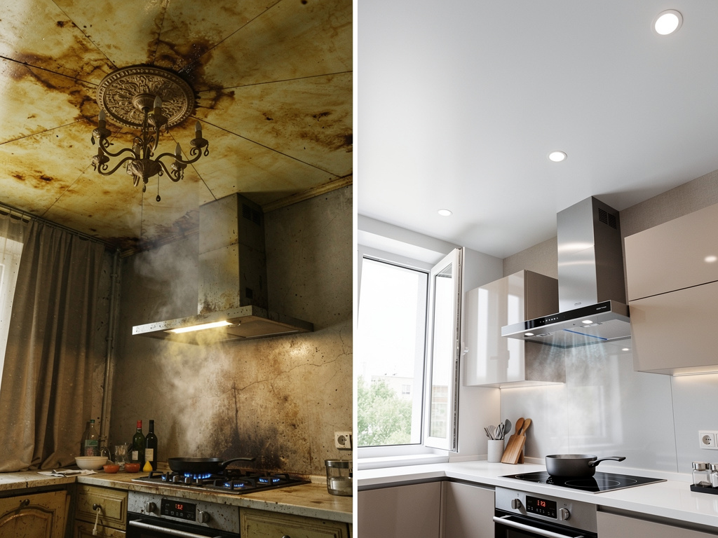 Почему у соседей натяжной потолок желтеет, а у вас нет: 7 скрытых причин Potolki-Vsem