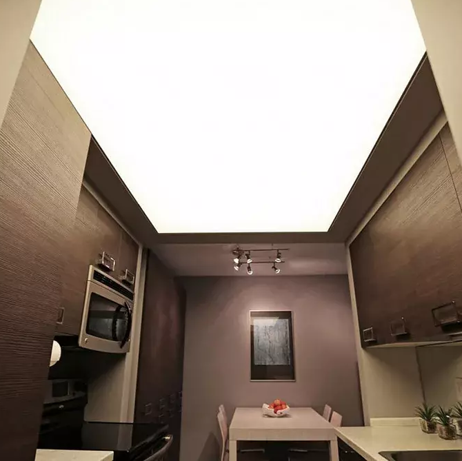 Светящиеся натяжные потолки Потолки Всем