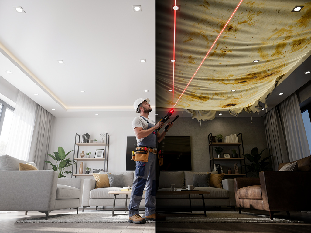 Натяжные потолки через 5 лет: честный разбор мифов о провисании, пожелтении и запахе пластиков без рекламы и приукрас Potolki-Vsem